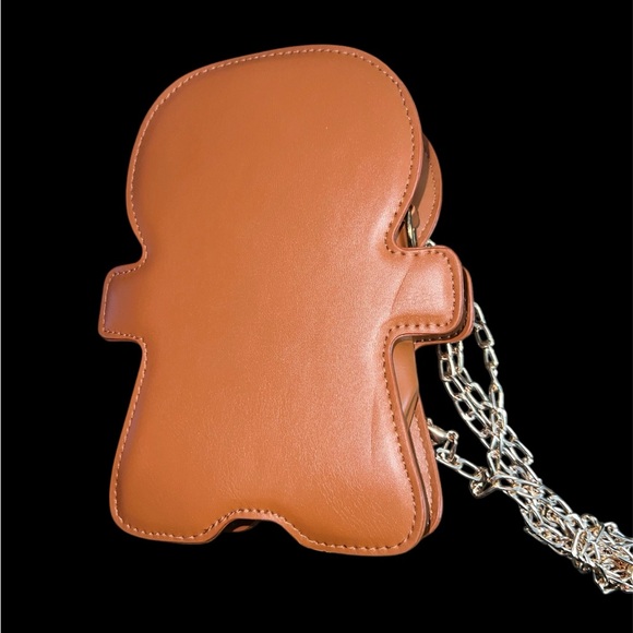Gingerbread man shoulder bag with chain NWT - Picture 4 of 4